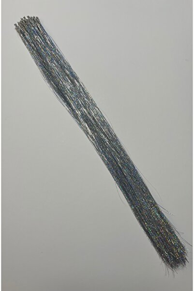 Kadına Dair Renkli Kaynak Saç Simli 10 Adet Gri Renkli