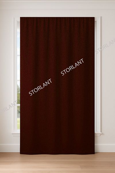 Storlant Plain Pleated Brown Blackout Blackout Curtain – Lightproof L Darkens the Entire Room! Favorite Product