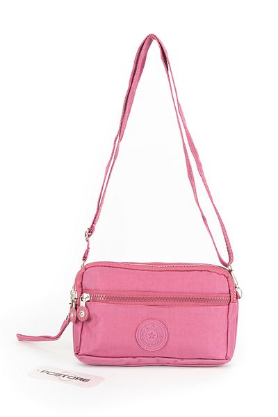 FCSTORE Portofel Rose Clinkir rezistent la apă 3 ochi Clinkir cu fermoar frontal Nemobags Group