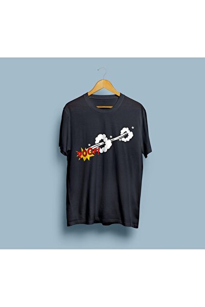 eioswear بوف! تصميم تي شيرت كبير الحجم للجنسين