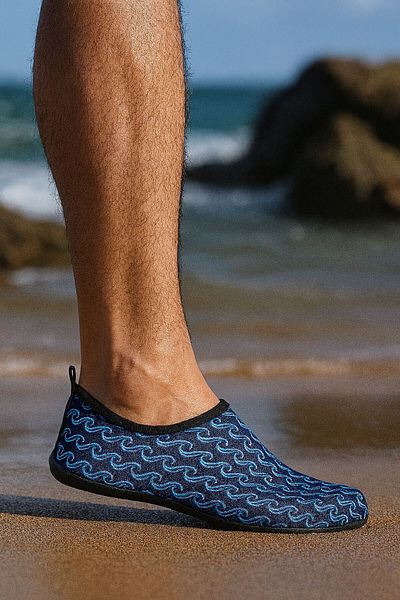 Peluche Wave Non-Slip Sole Flexible Lightweight Durable Men's Pool Beach Sea Shoes
