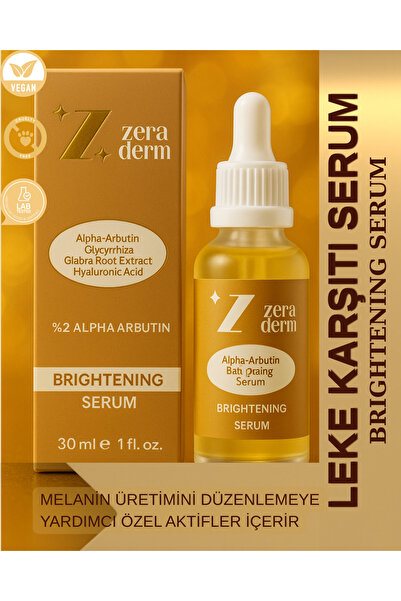 Lurji Leke Serumu Lekeleri Siler Atar & Cilt Tonu Eşitleyen Aydınlatıcı Cildi Parlatan Serum