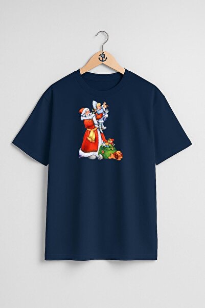 Bahriyeli Collection supradimensionat Ded Moroz Snegurochka unisex cu design ...