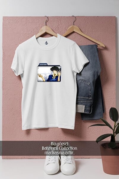 Bahriyeli Collection تي شيرت للجنسين بتصميم كاوبوي بيبوب كبير الحجم