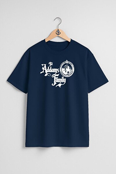 Bahriyeli Collection Oversize the Addams Family Wednesday Chest Design Unisex...
