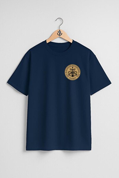 Bahriyeli Collection supradimensionat Comandamentul Grupului de Apărare Subacvatică Sas Pocket Design Unisex tricou