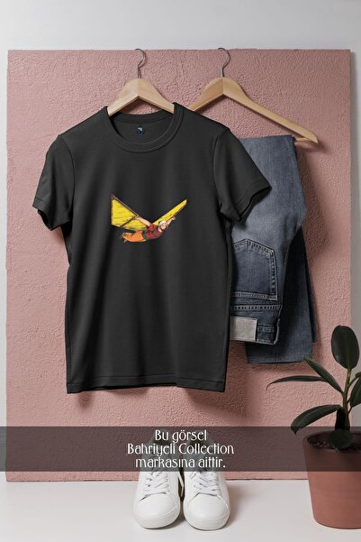 Bahriyeli Collection Oversize kroj Hezarfen Ahmet Çelebi Dizajnirao Unisex T-...