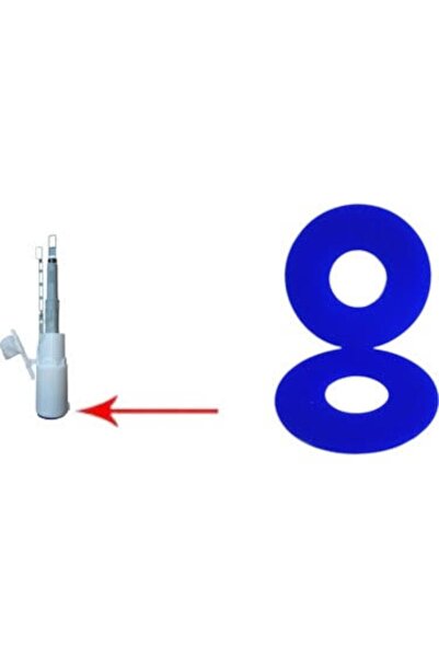 NKP Rezervuar Contası Gömme Rezervuar İnce Tip Boşaltma Grubu Göbek Contası