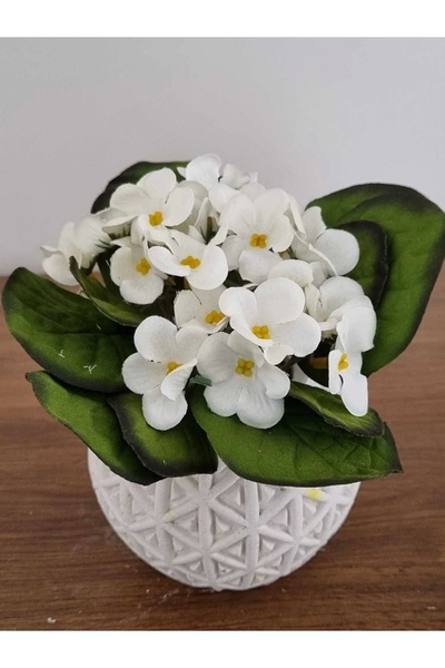 florasepeti زهرة صناعية بنفسجية 17 سم