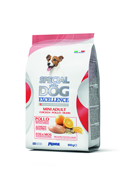 Monge Dog Dry Food - Mini Adult - Special Dog Excellence by Monge