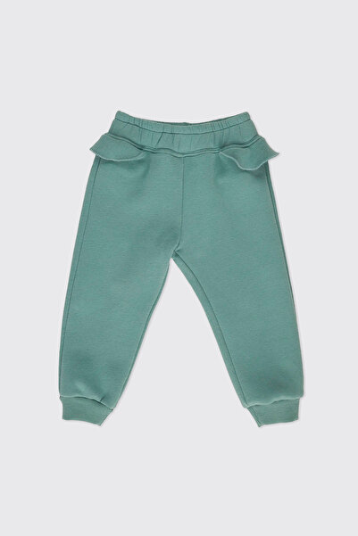 Panço Kız Bebek Yeşil Eşofman Alt