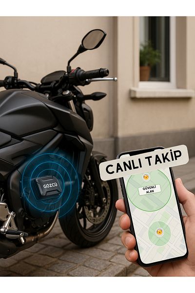 GÖZCÜ Ultra Ios Android Compatible Airtag Momentary Backward Location Gps Vehicle Motor Child Smart Tracker