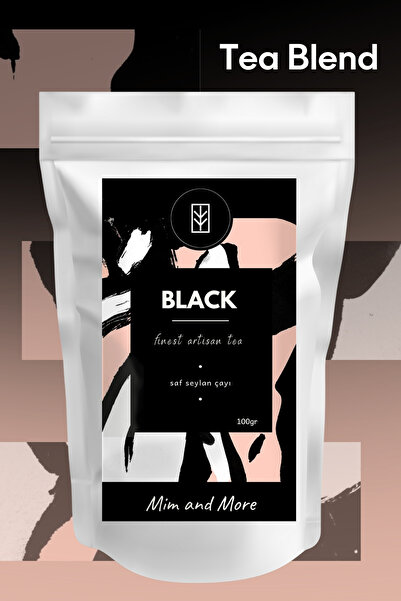 Mim and More Black Tea - Saf Seylan Çayı, 100 gr