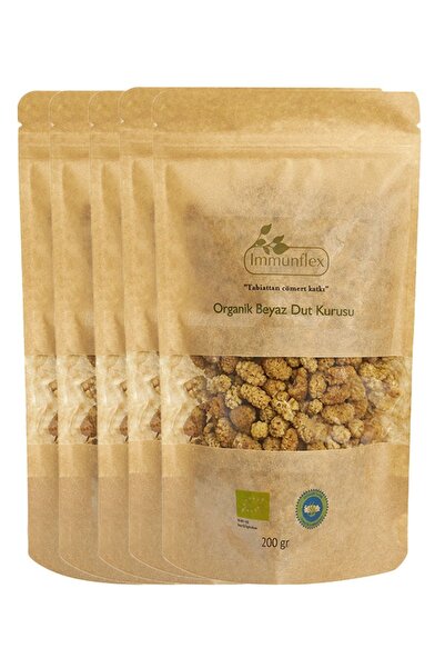 Immunflex Organik Kemaliye Dut Kurusu 200 Gr 5'li