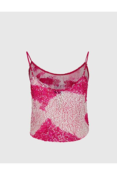 İLVİ Peony Fuchsia Women's Blouse