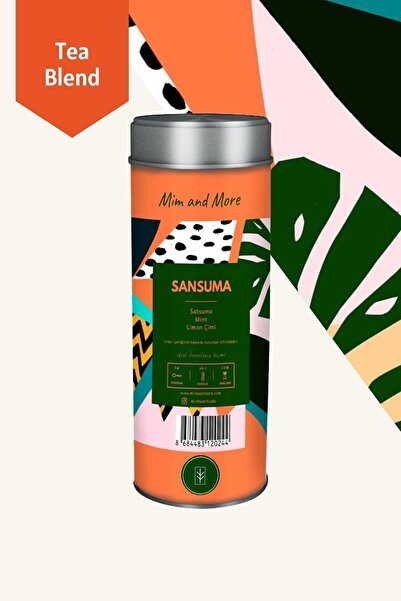 Mim and More Sansuma Tea - Herbal Tea with Mandarin, 50 g