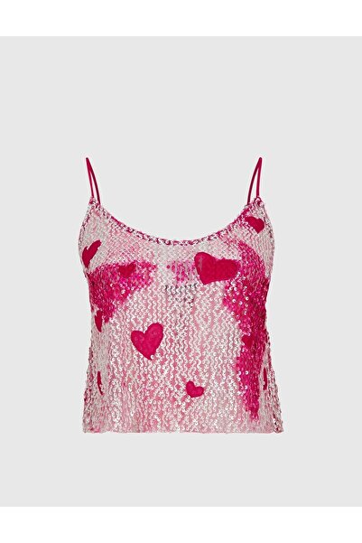 İLVİ Peony Fuchsia Women's Blouse