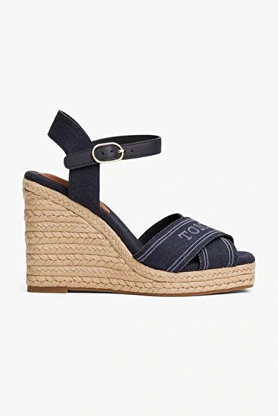 Tommy Hilfiger ESPAD HIGH WEDGE Kadın Sandalet FW0FW08668DW6