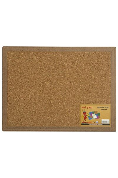 Genel Markalar Duvara Monte Mantar Pano Ahşap Çerçeve 45x60