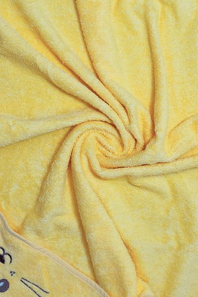 Miespiga 100% Cotton Cat Towel Swaddle Yellow (75X75 cm)