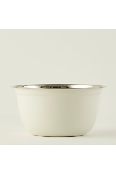 Bella Maison Giza Steel Bowl White (4800 Cc)