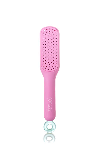 PROCO Beauty Pro Kendini Temizleyen Saç Fırçası - Saç Açma Tarama Masaj Fırçası- Soft Touch