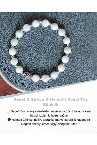 Saff Doğal Taş سوار من الأحجار الطبيعية من الزركون والهيماتيت مع شهادة