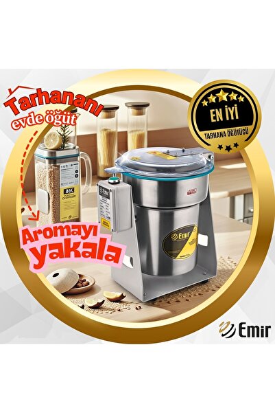 Emir Endüstriyel Mutfak Tarhana Öğütücü Elektrikli Kurugıda Tarhana Çekme Makinası Öğütücü Değirmen Makinesi 1500 Gr 28000 D