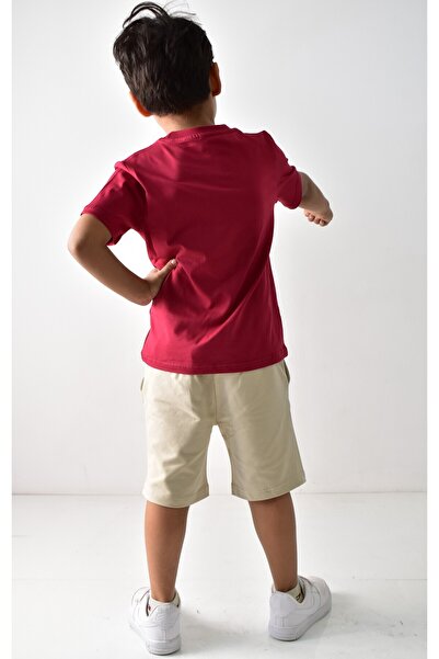 Banadamoda Boy's Printed T-shirt Shorts Set