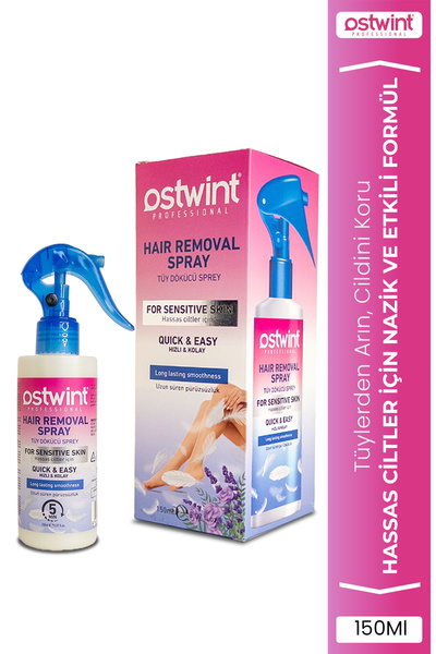 OSWINT Hassas Ciltler Için Tüy Dökücü Sprey 150 ml Kadın