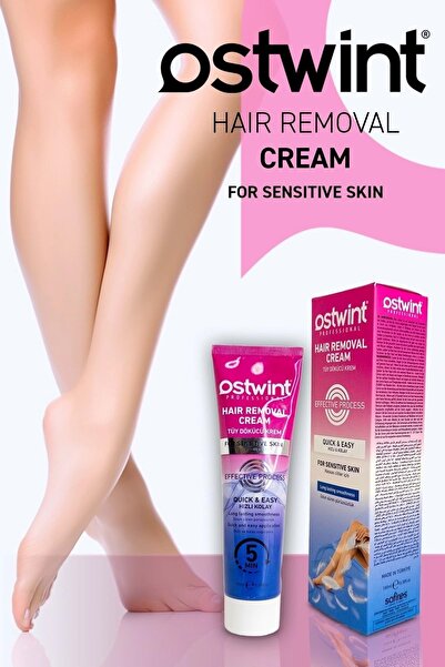 Ostwint كريم إزالة الشعر للنساء 100 مل - للبشرة الحساسة