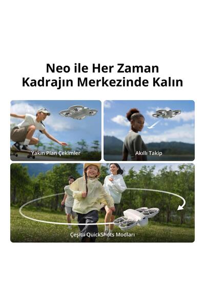 DJI Neo Fly More Combo | Türkiye Karacasulu Garantili |