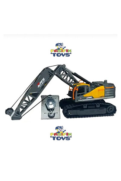 Pasifik Toys MX 6Ch Uzaktan Kumandalı Full Fonksiyonlu Şarjlı Paletli Vinç Z6824A