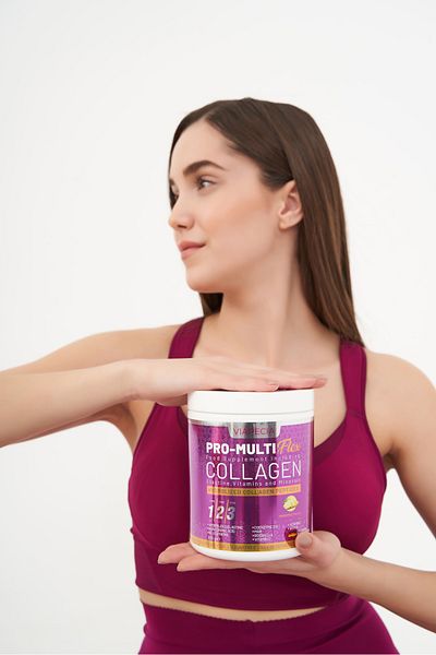 Viapecia Pro-Multiflex Collagen Powder Pineapple Flavored 300 Gr