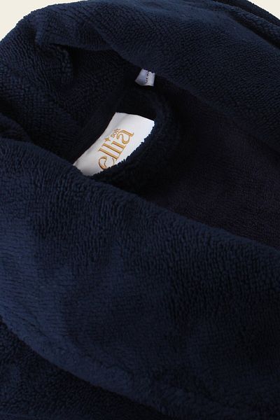 Ellia Soft Royalman Men's Bathrobe |   Midnight Blue