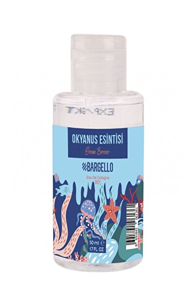 Bargello Okyanus Esintisi 50 ml Plastik Dökme Kolonya Edc - Mnms50kok