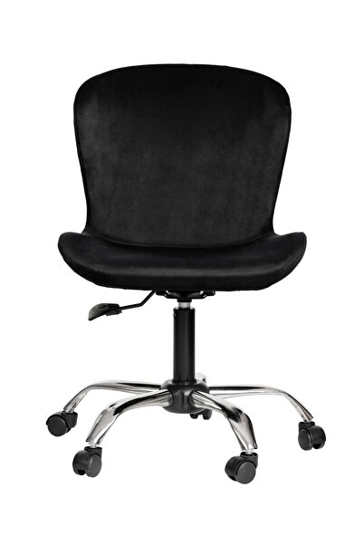 MARKAELZ Krom Metal Ayaklı Ofis Çocuk Odası Çalışma Sandalyesi (AYARLANILABİLİR) AÇELYA