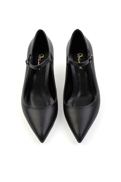 Bambi Black Women's Classic Heeled Shoes K 01209194009