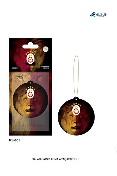 Galatasaray Resmi Lisanslı 5 Yıldızlı Aslan Egzotik Asma Oto Kokusu ( EGZOTİK KOKUSU )