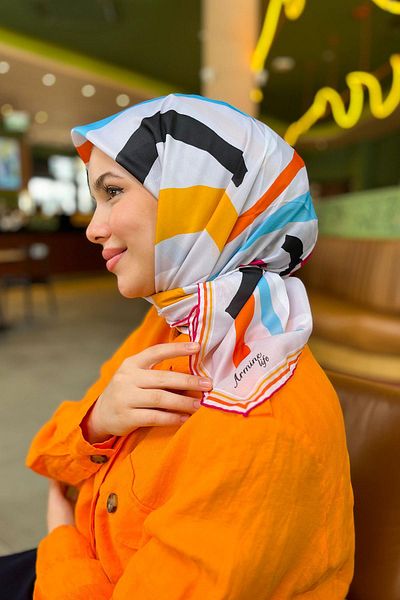 Armine Life Voile Scarf - Thin Summer Fabric - 10036L-07