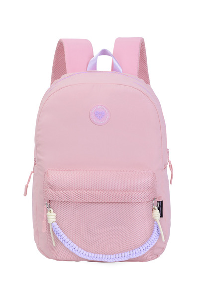 Miss Lemonade Meshy Pink Okul Sırt Çantası