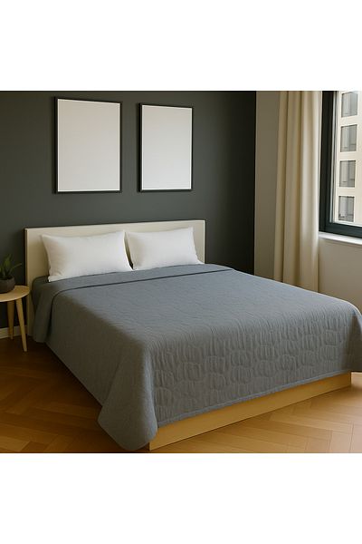 Miabella Home Διπλό καλοκαιρινό πικέ, καπιτονέ διπλό κάλυμμα κρεβατιού, καπιτονέ πικέ, διπλό κάλυμμα κρεβατιού