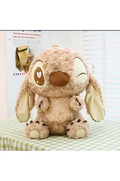 NB market Chocolate Stitch Plush Toy Stich Plush Toy Special Series Bronze Color 35cm Gift Plush