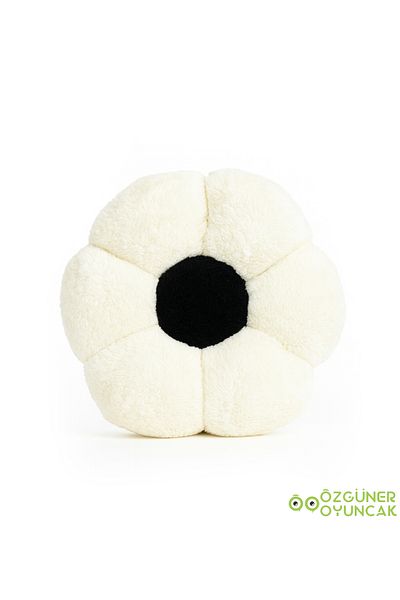 Özgüner Oyuncak Decorative Daisy Shaped Plush Pillow 40 cm – Soft and Comfortable Design