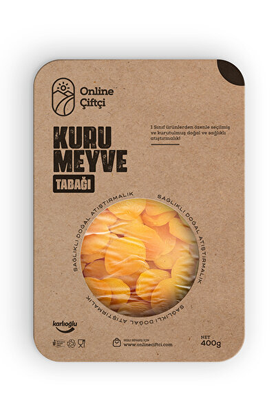 OnlineÇiftçi Sarı Kayısı 400gr