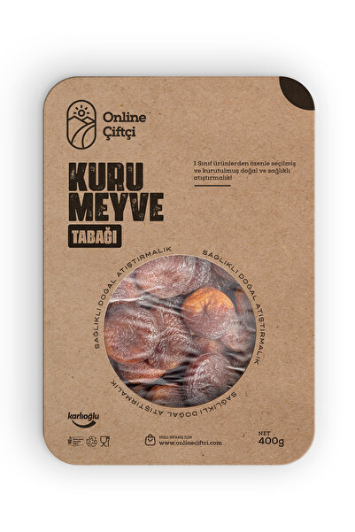 OnlineÇiftçi Gün Kurusu Kayısı 400gr