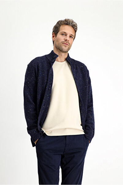 Kiğılı Візерунковий вовняний трикотажний кардиган