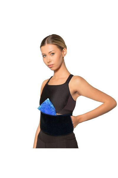 wicromed Menstrual-Belt Termojelli Regl Kemeri Standart Siyah