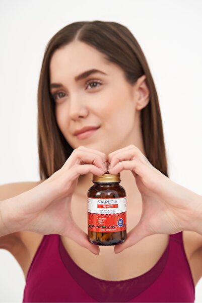 Viapecia Pro-Berry Turna Food Extract E & C Vitamin Supplement, Urinary Tract Support 60 Capsules