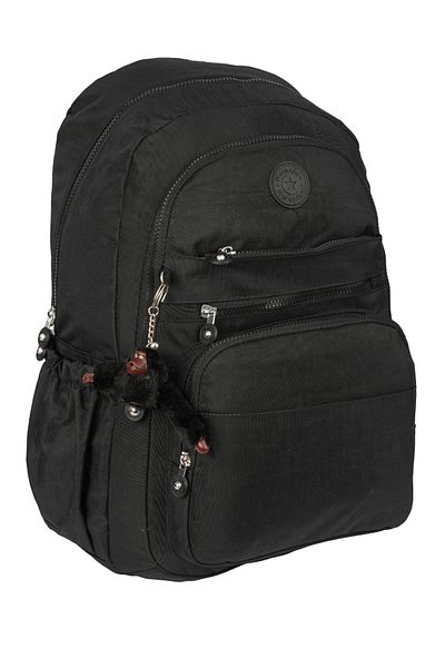 Bliss Unisex Crinkle Backpack Αδιάβροχο ύφασμα μεγάλου μεγέθους Σχολική & καθημερινή τσάντα